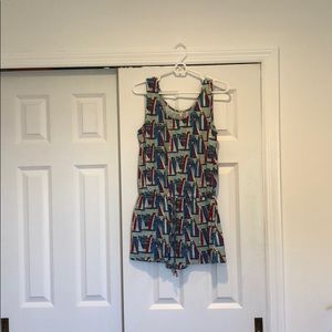 Vineyard Vines Sailboat Romper